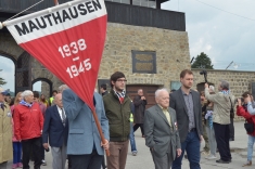 Befreiungsfeier 2013 - Überlebender Josef Klat