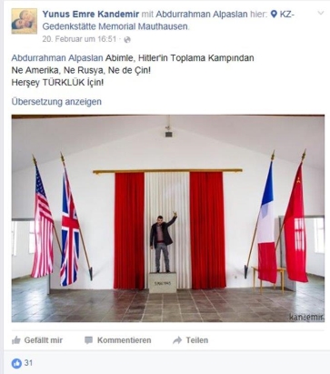 Faschistengruß in der KZ-Gedenkstätte - Mauthausen Komitee fordert sofortige Konsequenzen